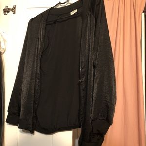 Jackets & Coats - black light bomber jacket Jackets & Coats - black light bomber jacket